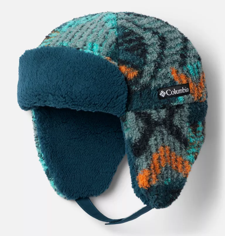 Kids' Rugged Ridge™ Sherpa Trapper Hat Night Wave Pathways