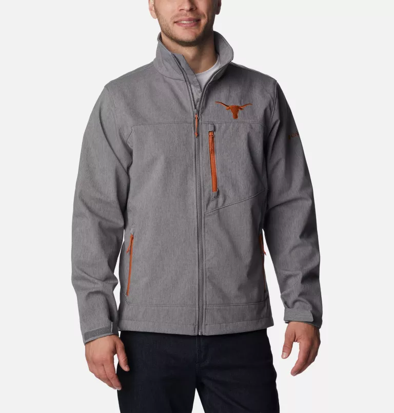 Men's Collegiate Ascender™ II Softshell Jacket - Texas TEX - City Grey