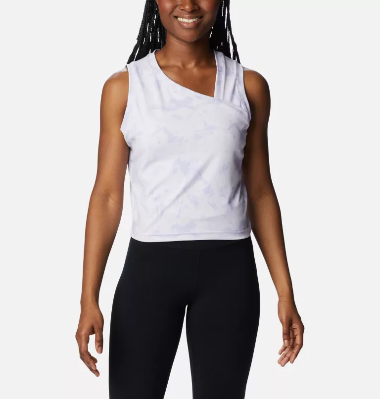 Women's Weekend Adventure™ Tank Purple Tint Dye Frond