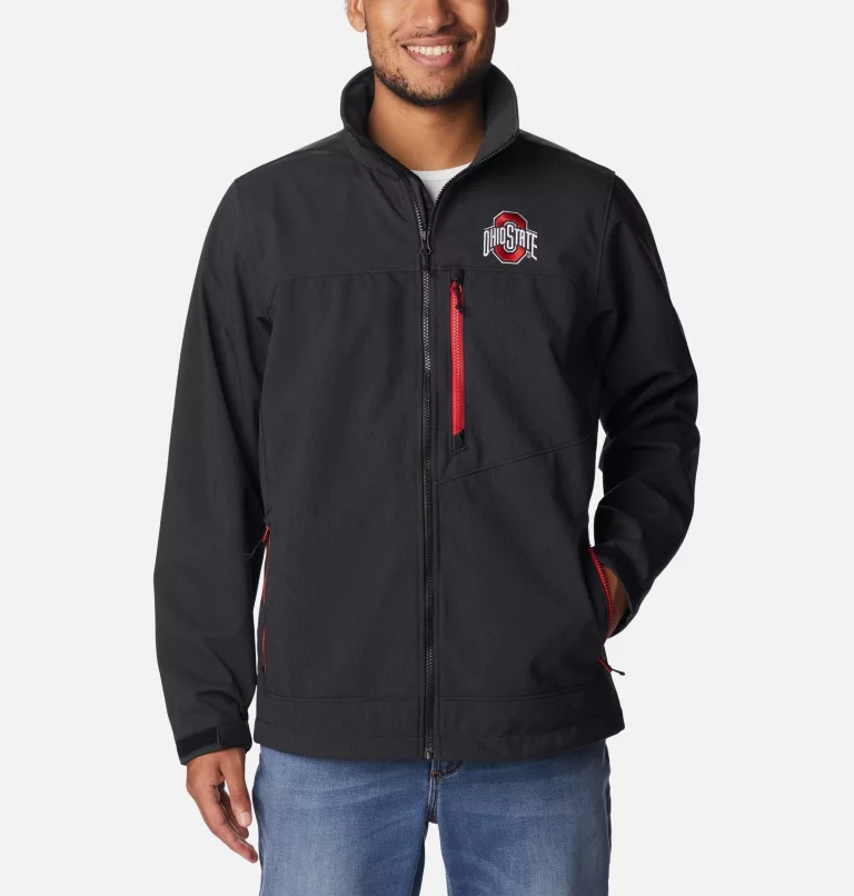 Men's Collegiate Ascender™ II Softshell Jacket - Ohio OS - Black