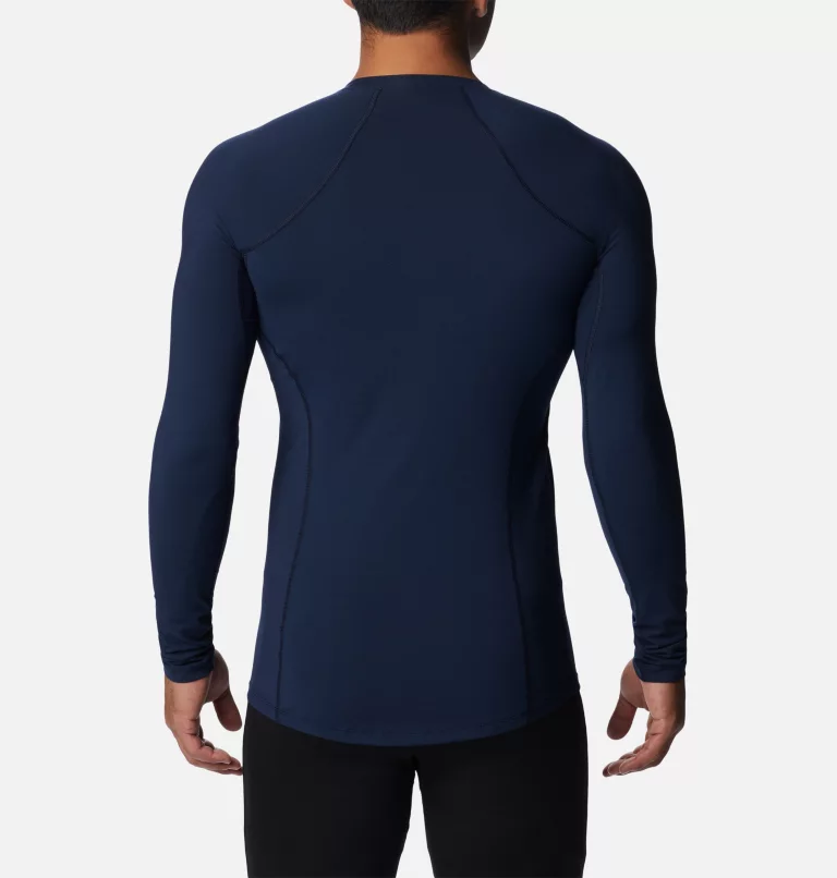 Men’s Omni-Heat™ Midweight Baselayer Crew Collegiate Navy