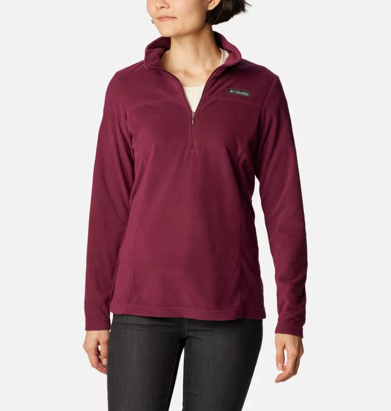 Women's Lake Aloha™ Half Zip Fleece Pullover Aqua Haze