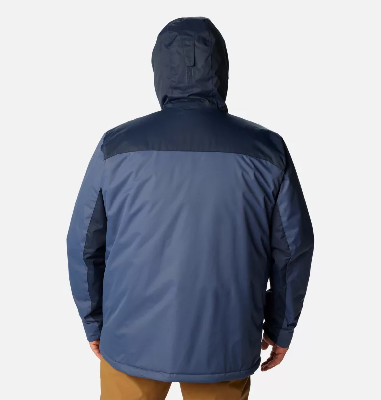 Men's Tipton Peak™ II Insulated Rain Jacket - Big Dark Mountain,Collegiate Navy
