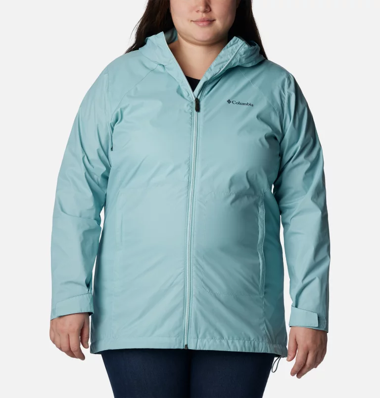 Women’s Switchback™ Lined Long Jacket - Plus Size Aqua Haze
