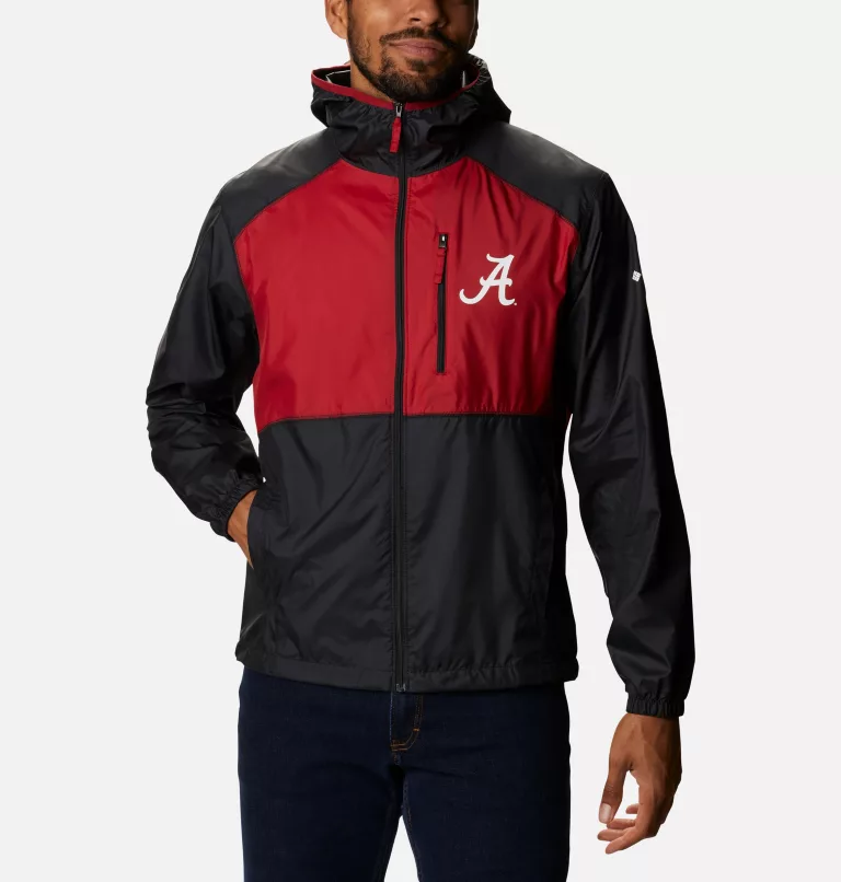 Men's Collegiate Flash Forward™ Jacket - Alabama ALA - Black,Red Velvet
