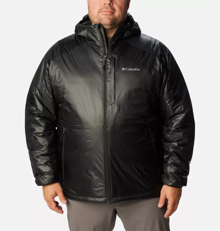 Men's Arch Rock™ Double Wall Elite™ Hooded Jacket - Big Black