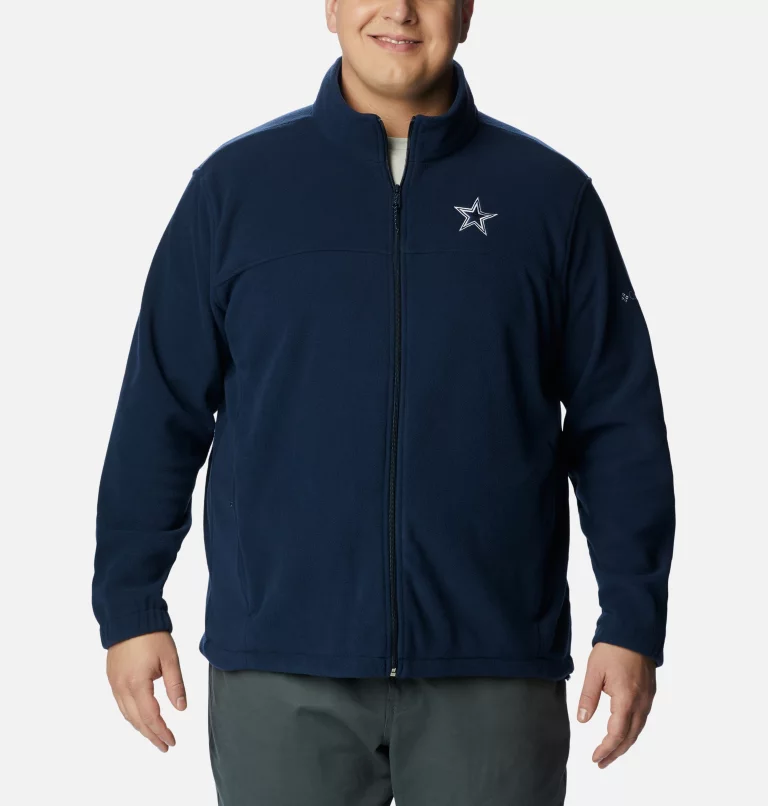 Men's Flanker™ III Fleece Jacket - Big - Dallas Cowboys DC - Collegiate Navy
