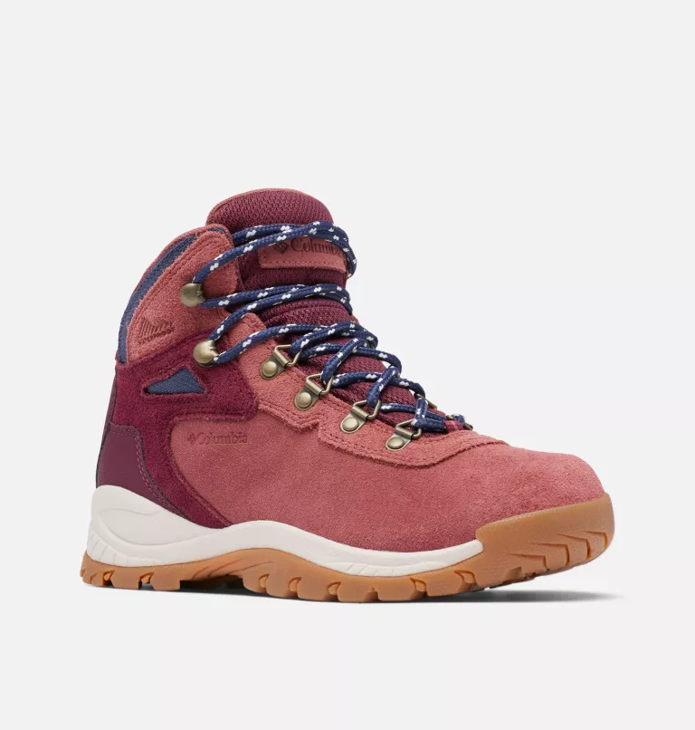 Women's Newton Ridge™ Plus Waterproof Amped Hiking Boot - Wide Beetroot,Deep Madeira
