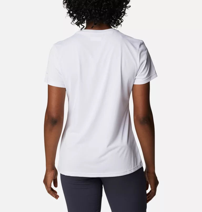 Women's Columbia Hike™ Short Sleeve Crew Shirt White