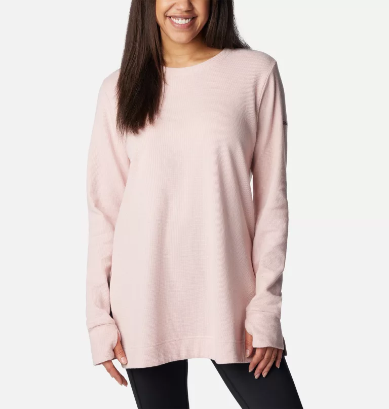 Women's Holly Hideaway™ Waffle Tunic Black