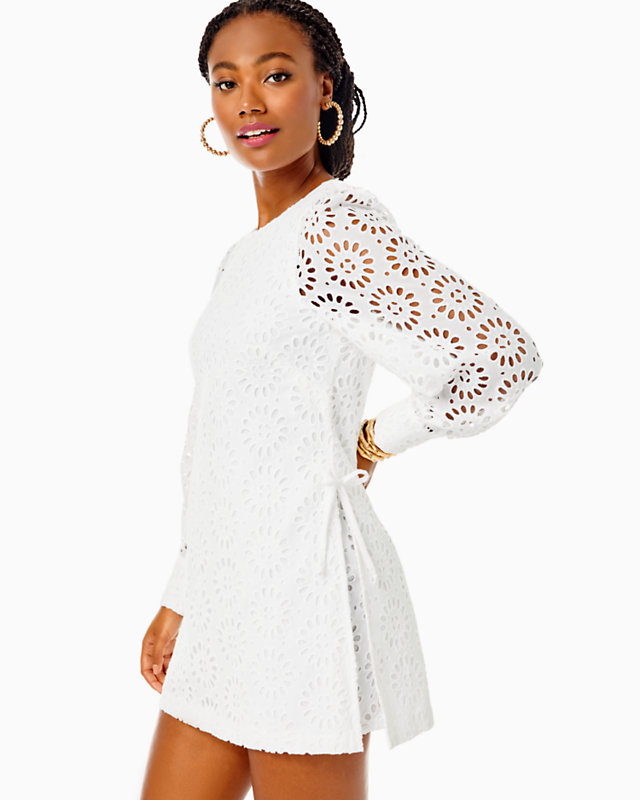 Aisha Eyelet Romper