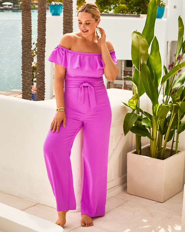 Jood Off-The-Shoulder Jumpsuit