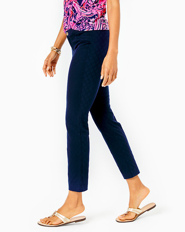 29 Kelly Textured Ankle Length Skinny Pant