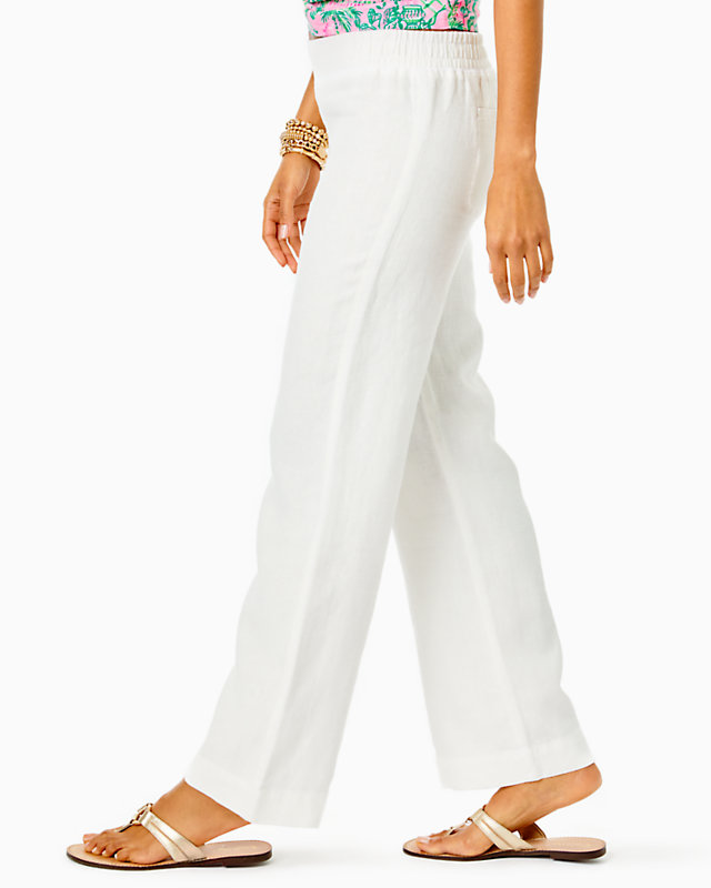 31 Deri Linen Palazzo Pant