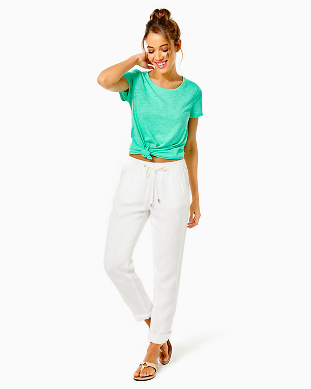 31 Taron Mid-Rise Linen Pant