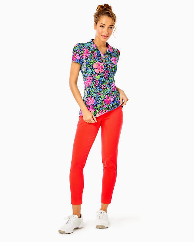 UPF 50+ Luxletic Frida Puff Sleeve Polo