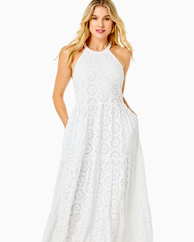 Beccalyn Eyelet Maxi Dress