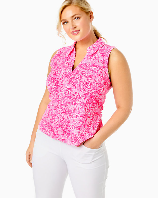 UPF 50+ Luxletic Imara Polo Top