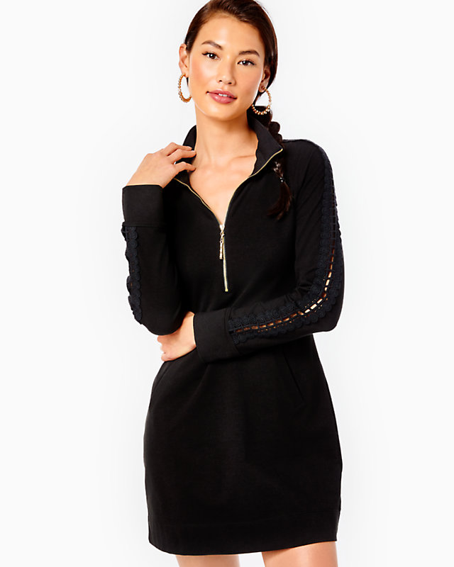 Skipper Solid Popover Dress