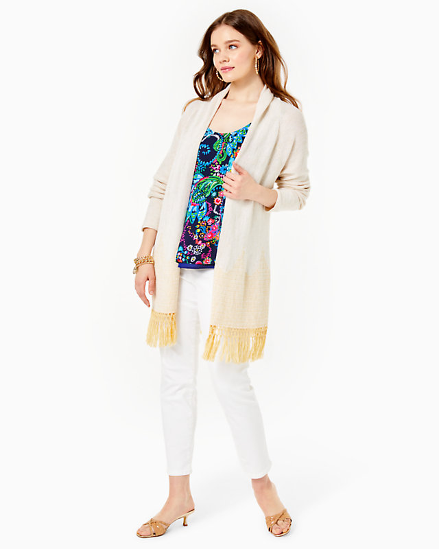 Tatum Long Fringe Hem Cardigan