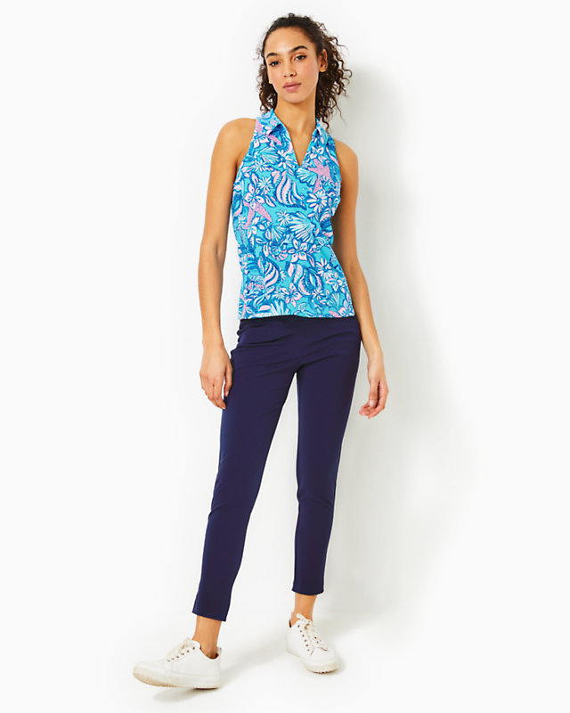 UPF 50+ Luxletic Lakelyn Bra Polo Top