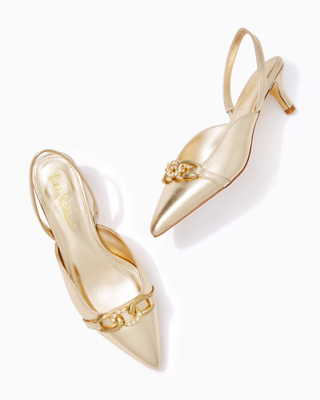 Jules Slingback Kitten Heels