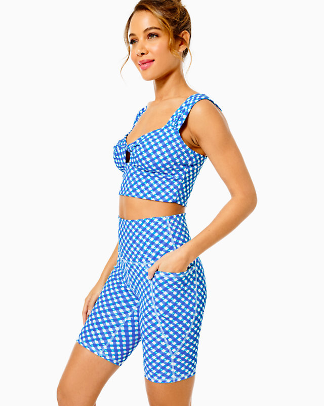 UPF 50+ Luxletic 8 South Beach High Rise Bike Short