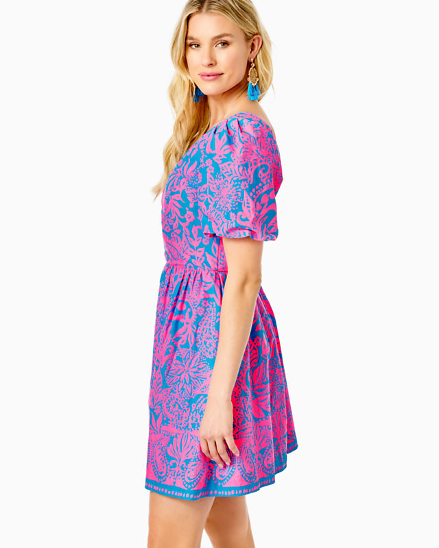 Suzie Short Sleeve Cotton Dress