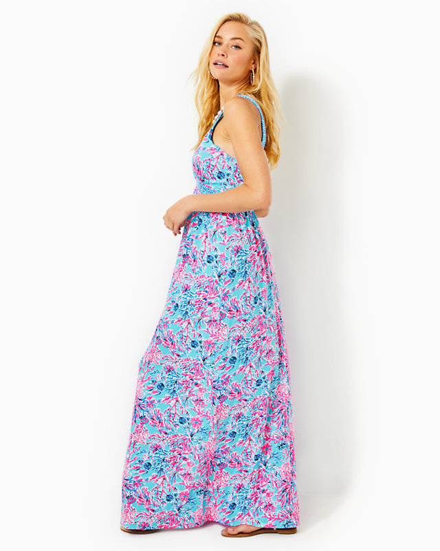 Serena V-Neck Maxi Dress