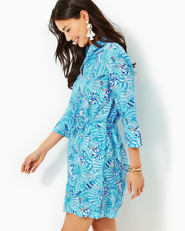 Pilar Linen Tunic Dress