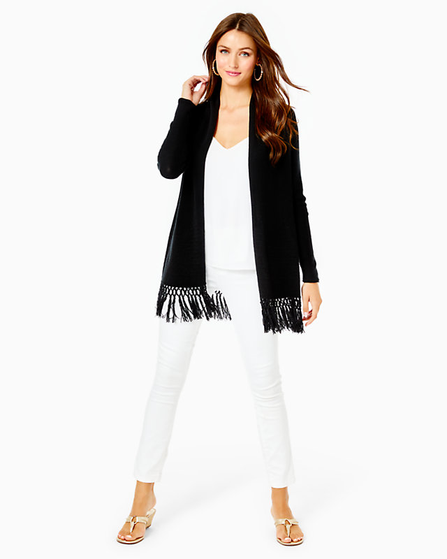 Tatum Long Fringe Hem Cardigan