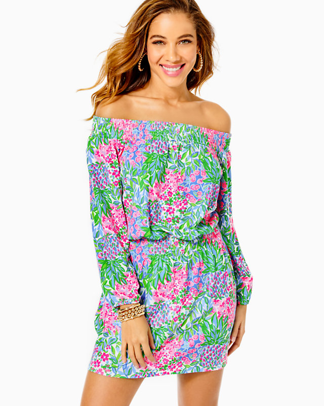 Cyla Off-The-Shoulder Romper