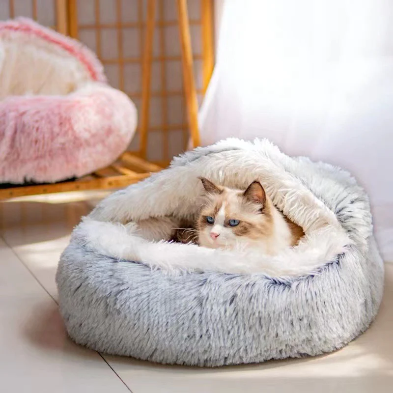 Round Cat Bed Pet Mattress