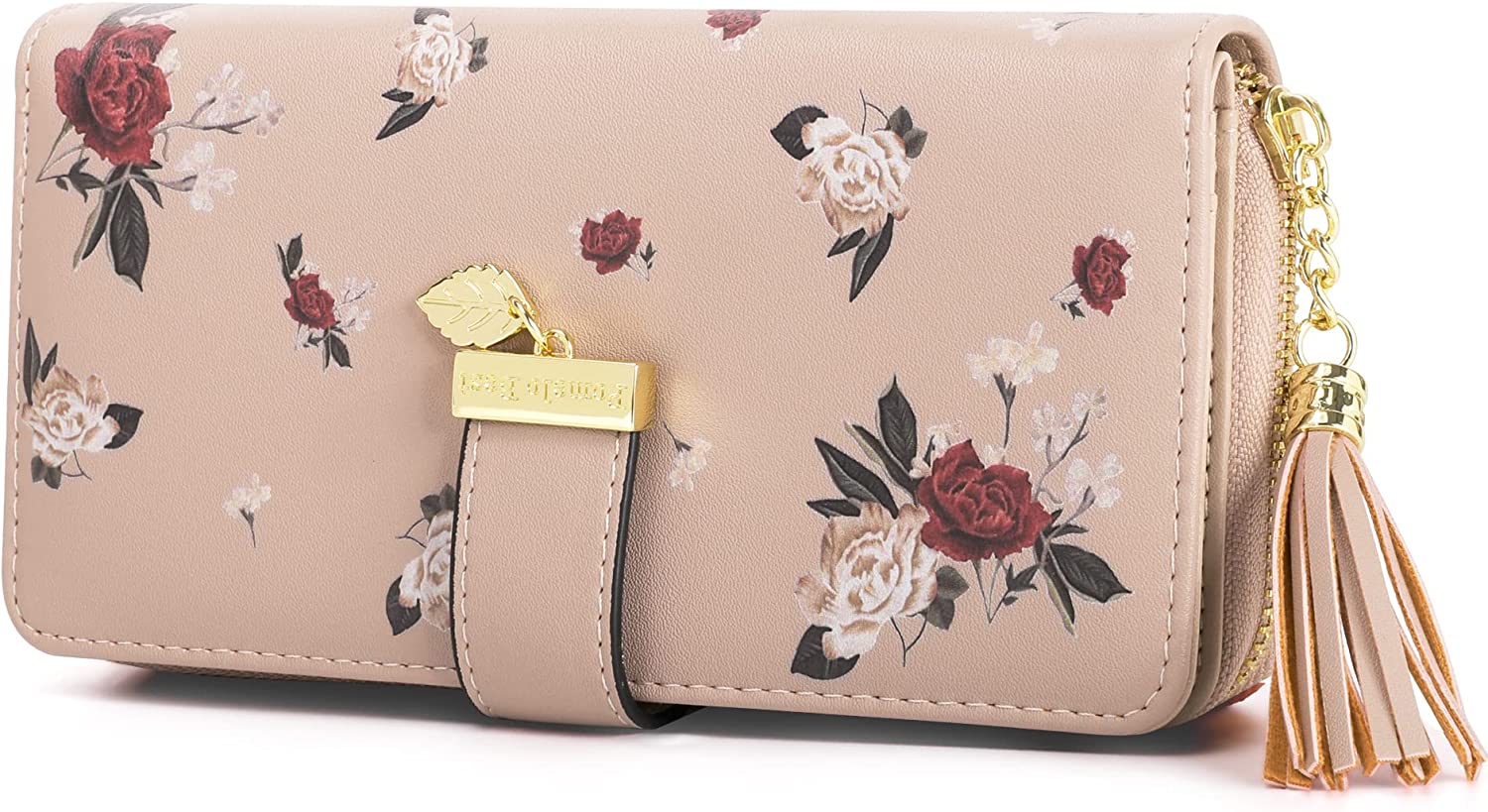 RFID Wallets for Women with Multiple Card Slots and Cellphone Compartment