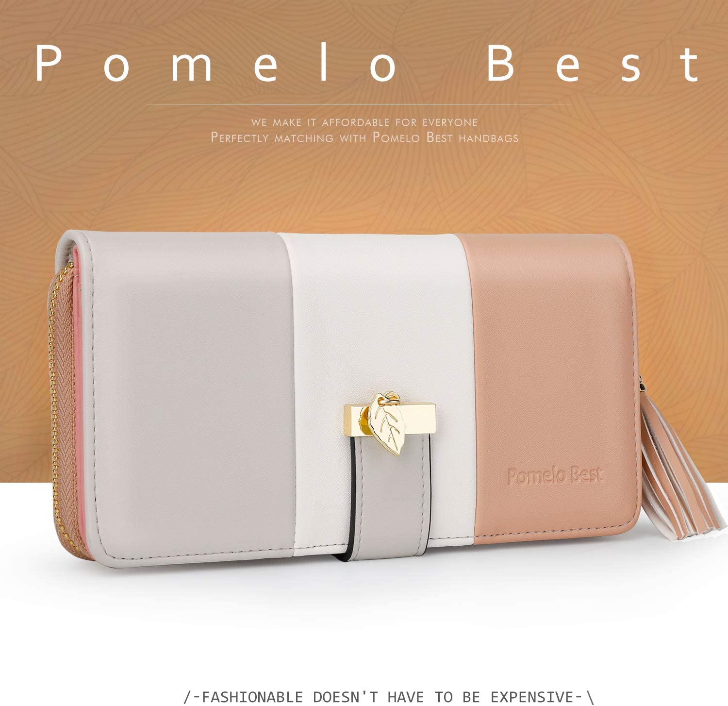 RFID Wallets for Women with Multiple Card Slots and Cellphone Compartment