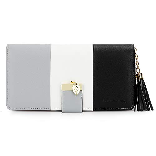 RFID Wallets for Women with Multiple Card Slots and Cellphone Compartment