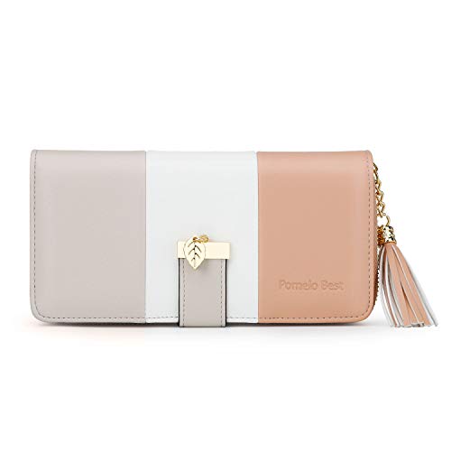 RFID Wallets for Women with Multiple Card Slots and Cellphone Compartment