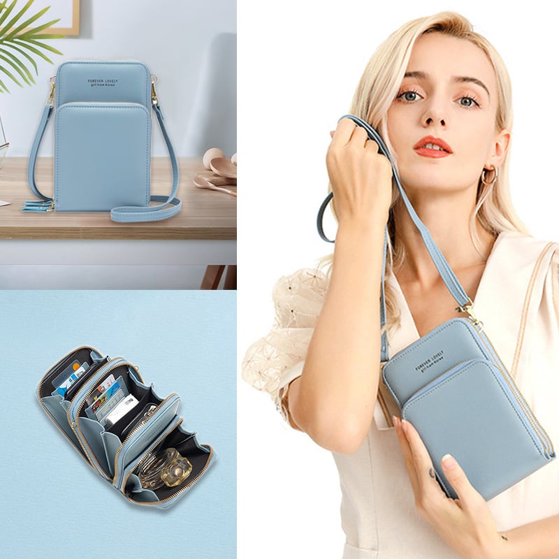 Promotion-Leather Small Crossbody Bag/Mini Messenger Shoulder Handbag