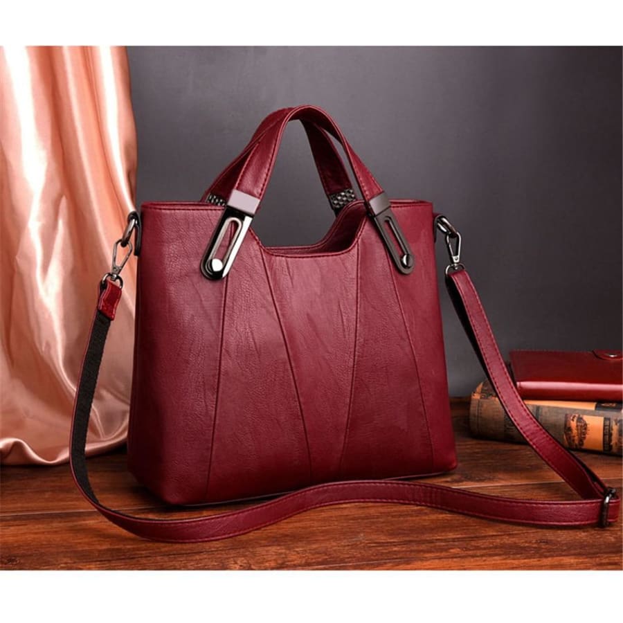 Genuine Leather Ladies Tote Bag