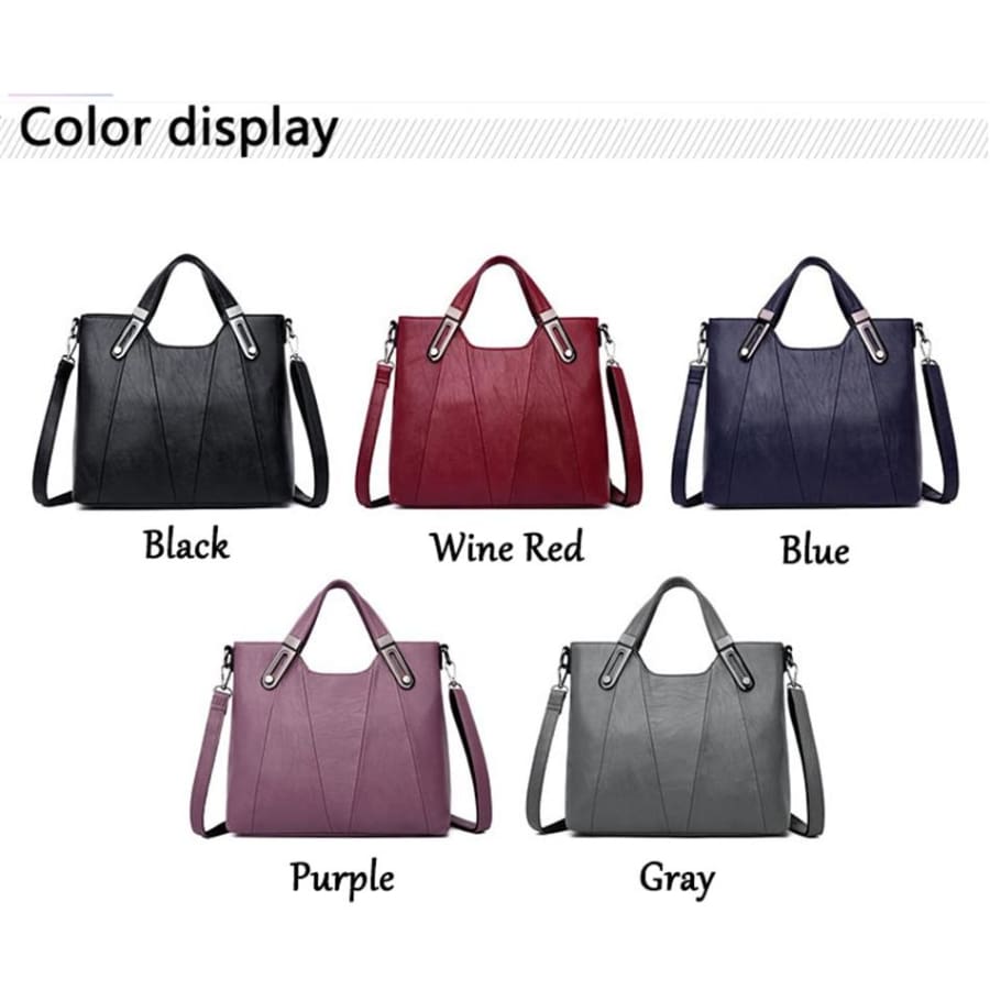Genuine Leather Ladies Tote Bag