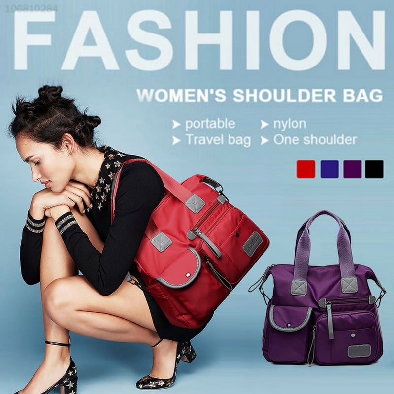 2023 Multi-function Casual Women's Handbag Nylon Crossbody Bag