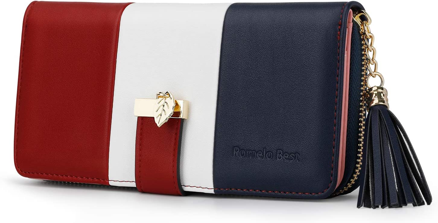 RFID Wallets for Women with Multiple Card Slots and Cellphone Compartment