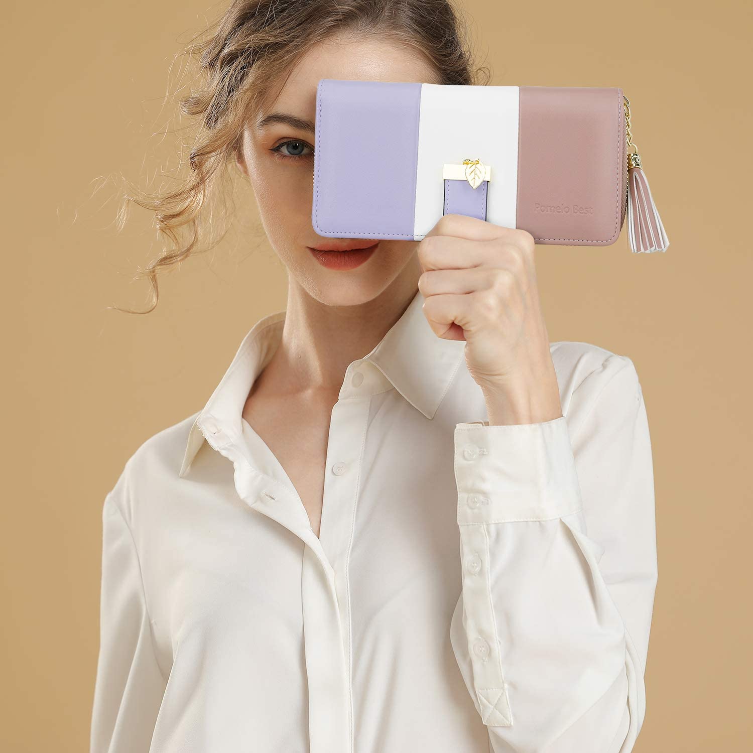 RFID Wallets for Women with Multiple Card Slots and Cellphone Compartment