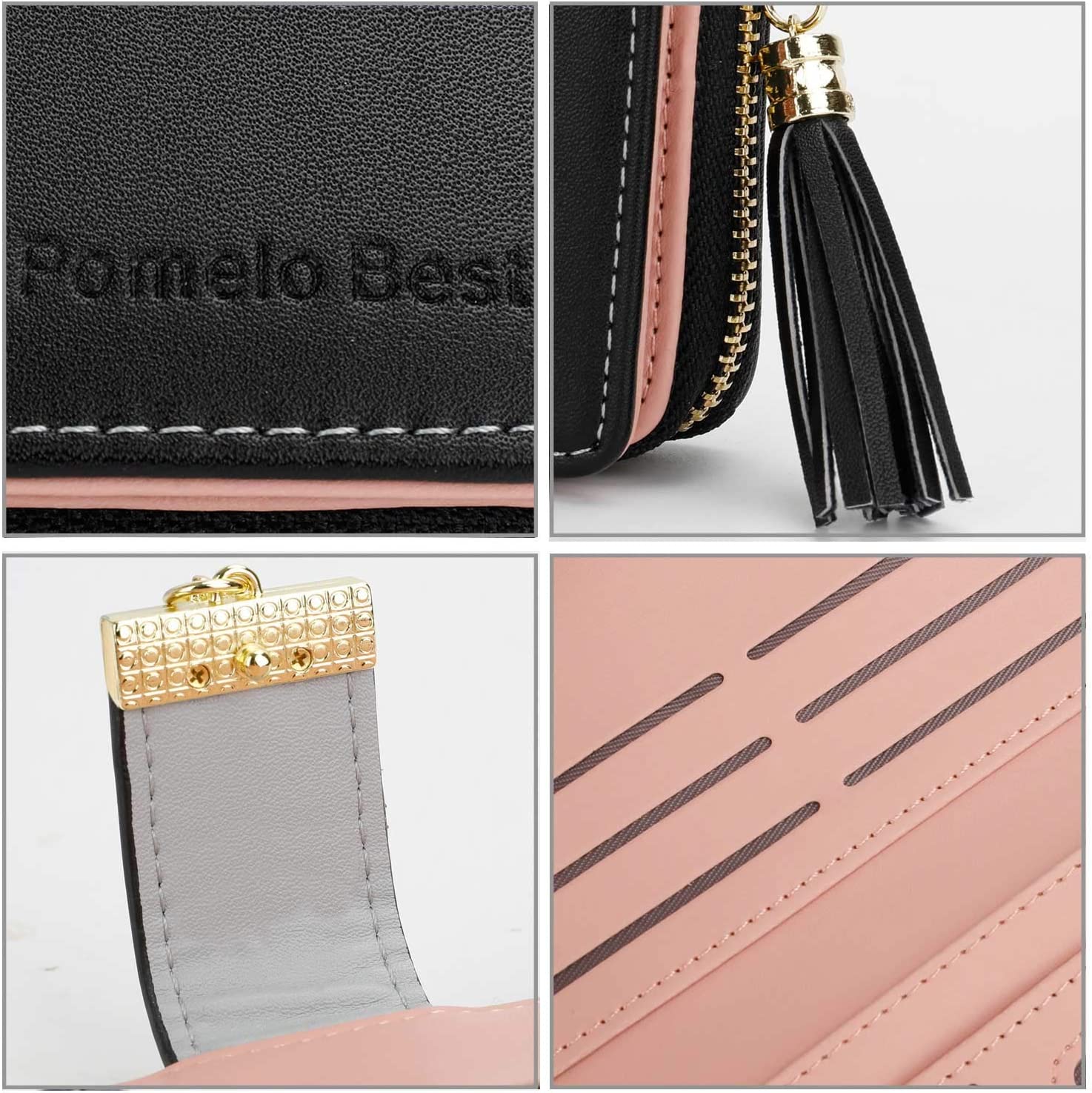RFID Wallets for Women with Multiple Card Slots and Cellphone Compartment