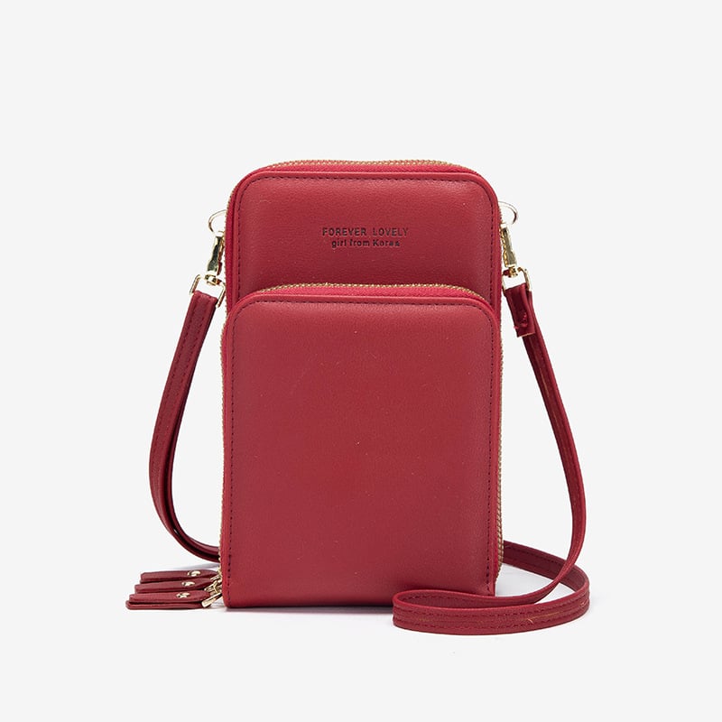 Promotion-Leather Small Crossbody Bag/Mini Messenger Shoulder Handbag