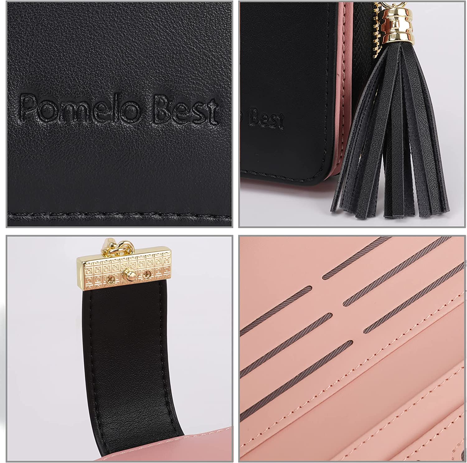RFID Wallets for Women with Multiple Card Slots and Cellphone Compartment