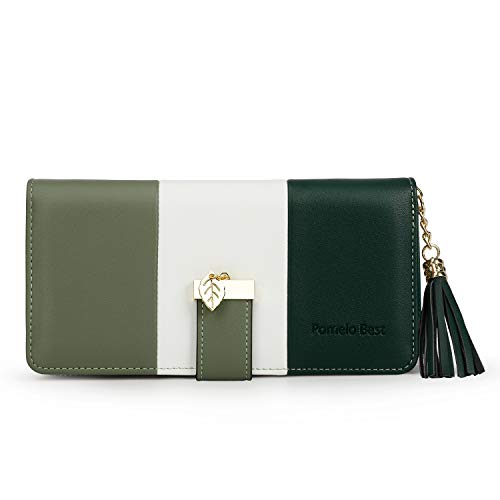 RFID Wallets for Women with Multiple Card Slots and Cellphone Compartment