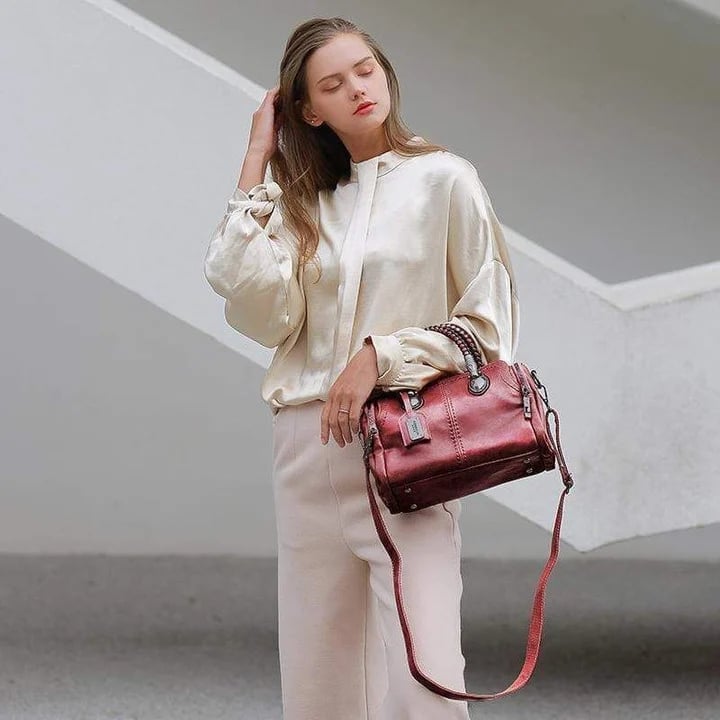 CHARA LEATHER BAG - SALE 50% OFF