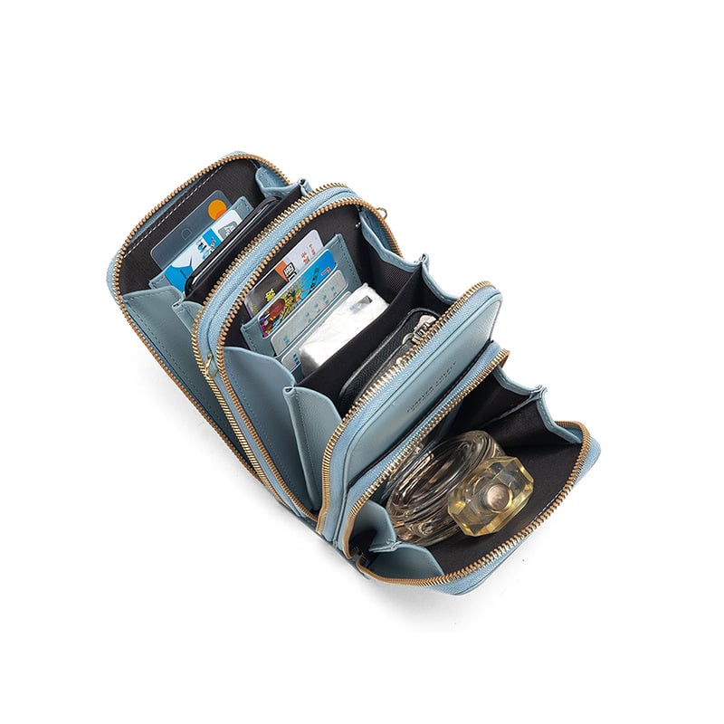 Promotion-Leather Small Crossbody Bag/Mini Messenger Shoulder Handbag