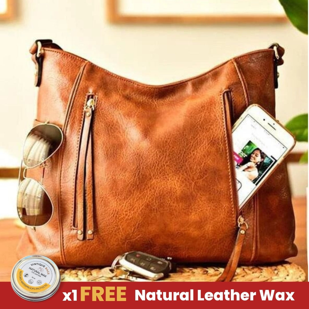 Nola | Stylish vintage leather bag